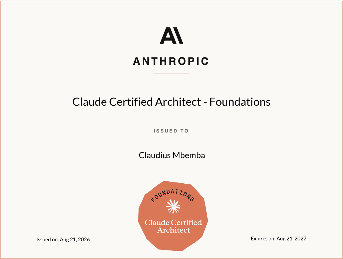 How I Passed the Claude Certified Architect – Foundations (CCA-F) Exam: A Practical Guide