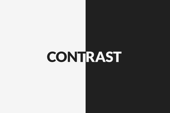 Image and Text Contrast Detection